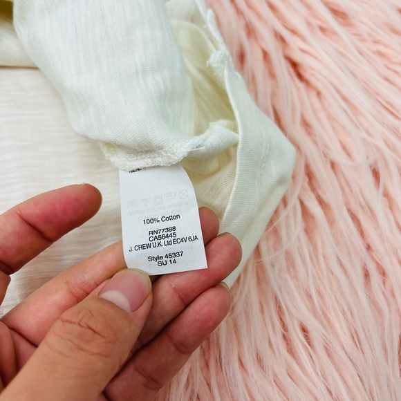 J. Crew Tiered Eyelet Dot Tank Top - Picture 6 of 6